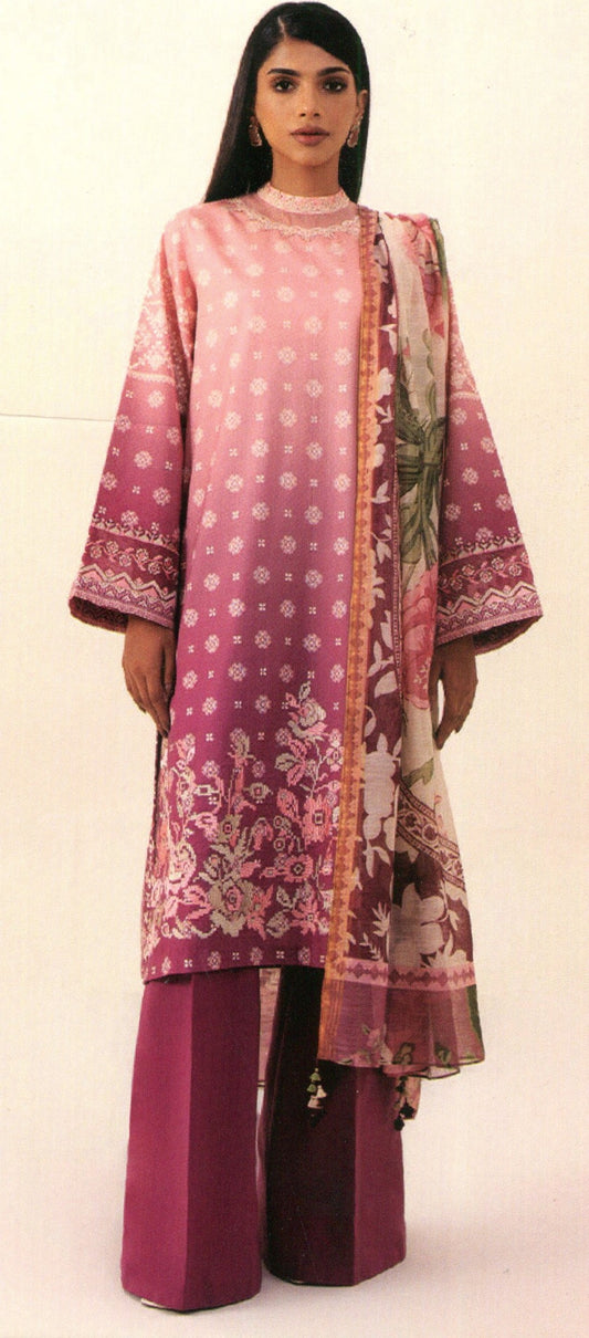 Jaffrani Printed Lawn Ayesha Noor Collection 3pc