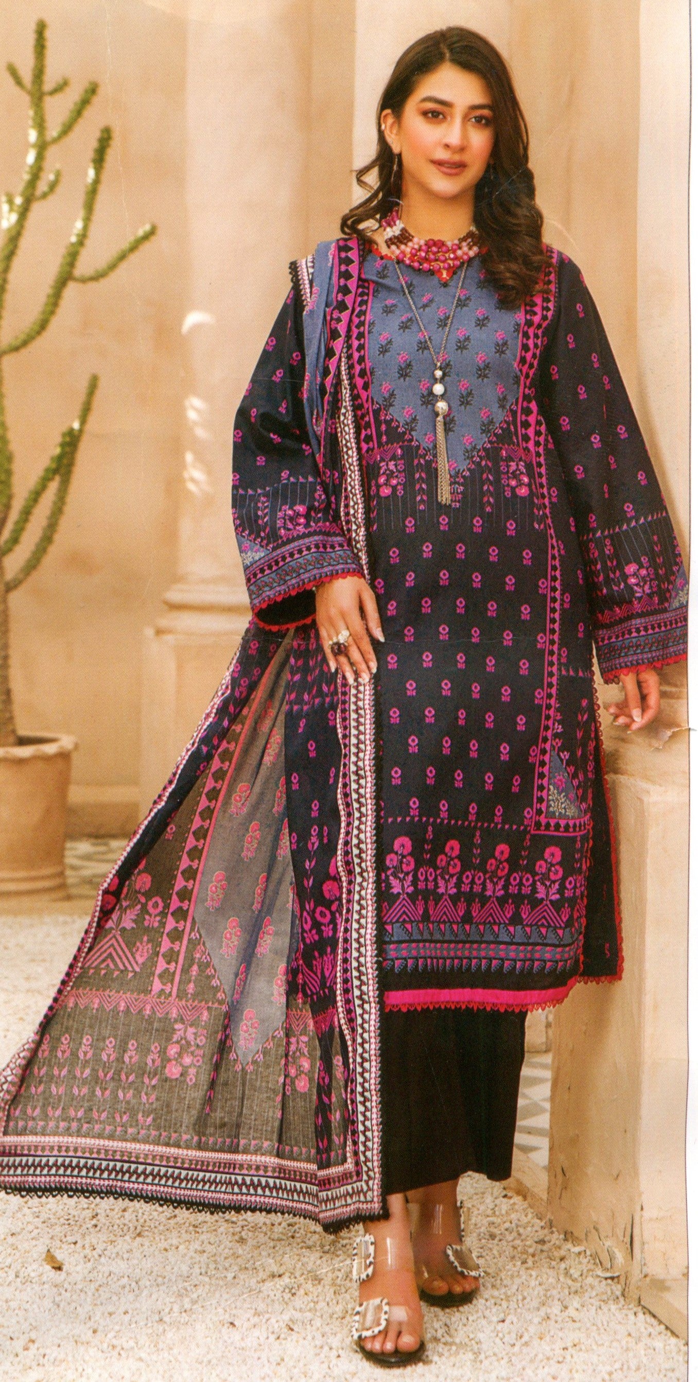 Jacquard Naqsh e Naz Printed Lawn 3pc JAQ-NAQSH-E-NAZ-3PC-D-33 Branded ...