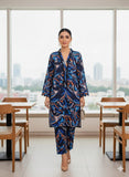 Khaadi Stitched Printed Lawn Allover ST 2pc