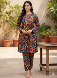 Meerak Stitched Printed Silk ST 2pc