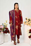 Mizaj Stitched Jacquard Linen 3pc