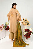 Mizaj Stitched Jacquard Linen 3pc
