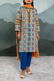 Mizaj Stitched Printed Khaddar 3pc