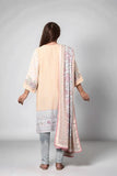 Mizaj Stitched Printed Linen Wool SD 2pc