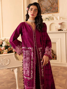 Parishay Luxury Embroidered V-Duha 3pc