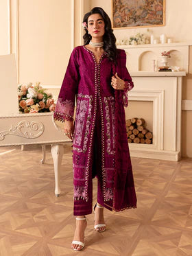 Parishay Luxury Embroidered V-Duha 3pc