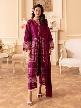 Parishay Luxury Embroidered V-Duha 3pc