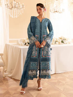 Parishay Luxury Embroidered V-Duha 3pc