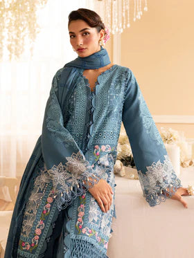 Parishay Luxury Embroidered V-Duha 3pc