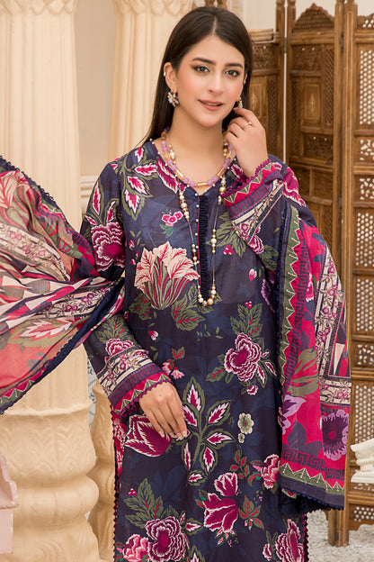 Hania Minahil Digital Printed Lawn 3pc