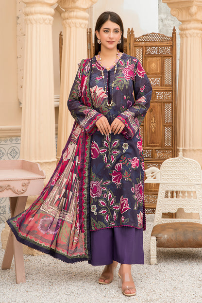 Hania Minahil Digital Printed Lawn 3pc