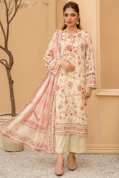 Safa Iman Printed Lawn Unstitched 3pc