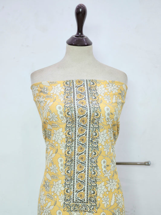 Hania Minahil Printed Dhanak Shirt