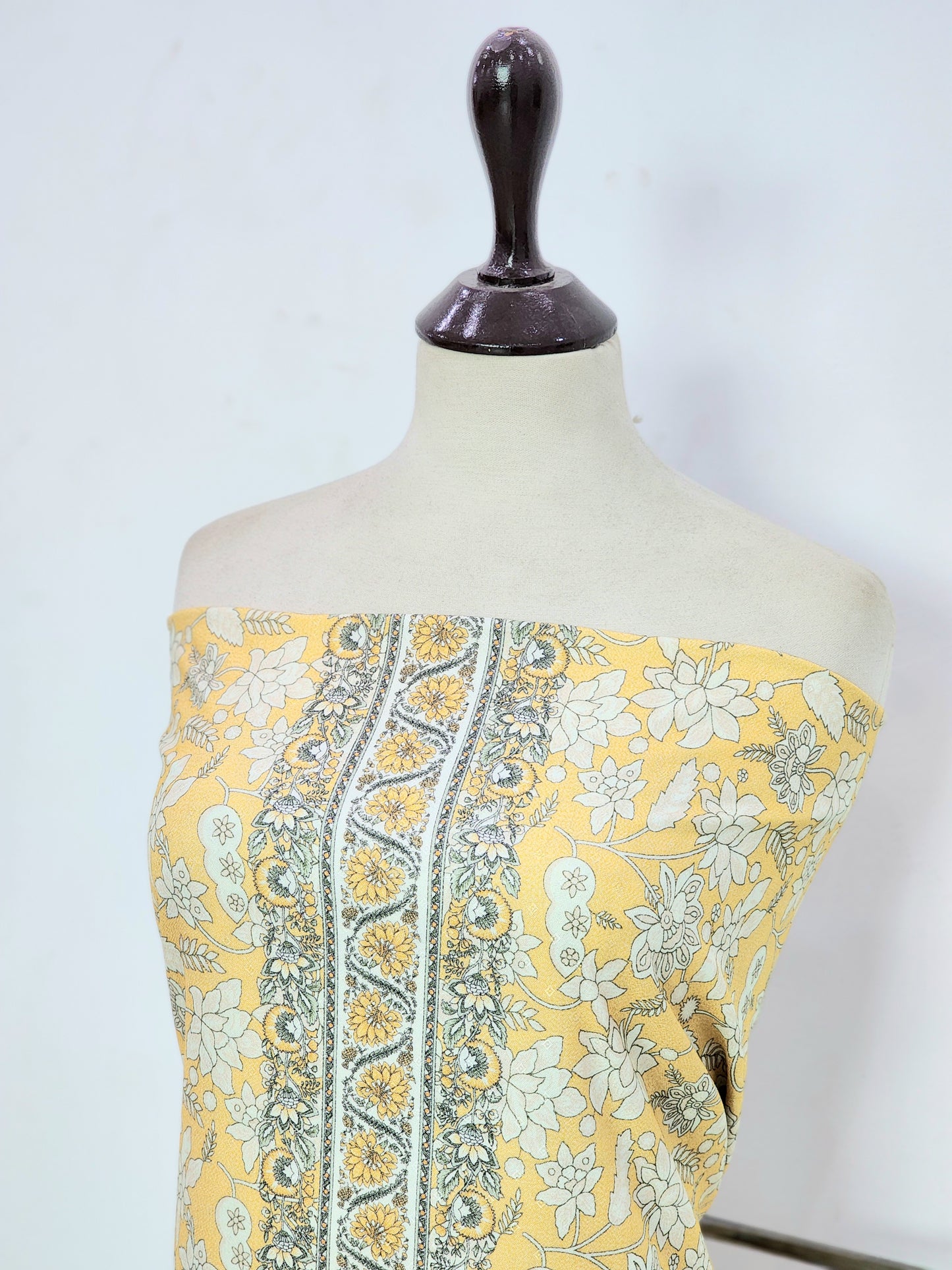 Hania Minahil Printed Dhanak Shirt