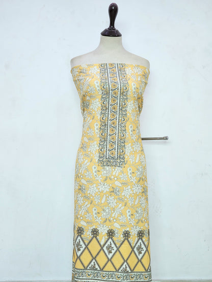 Hania Minahil Printed Dhanak Shirt