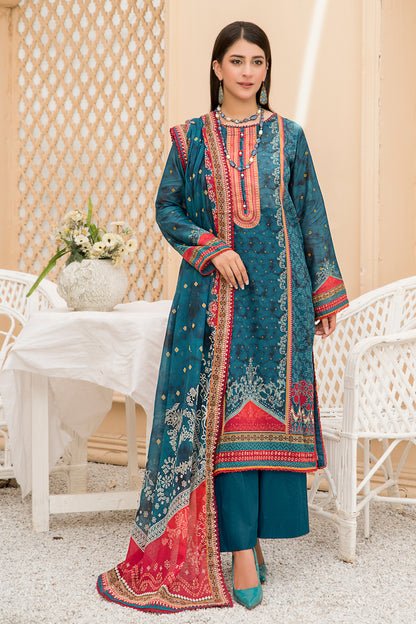 Hania Minahil Digital Printed Lawn 3pc