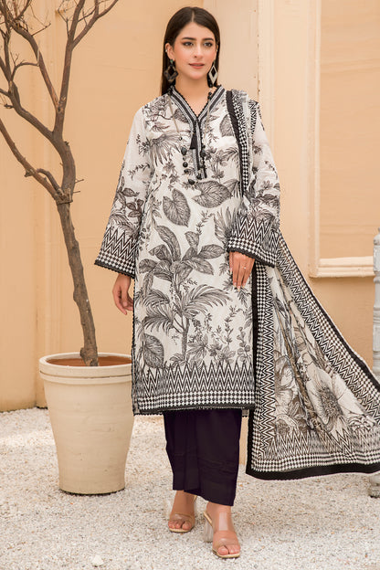 Hania Minahil Digital Printed Lawn 3pc