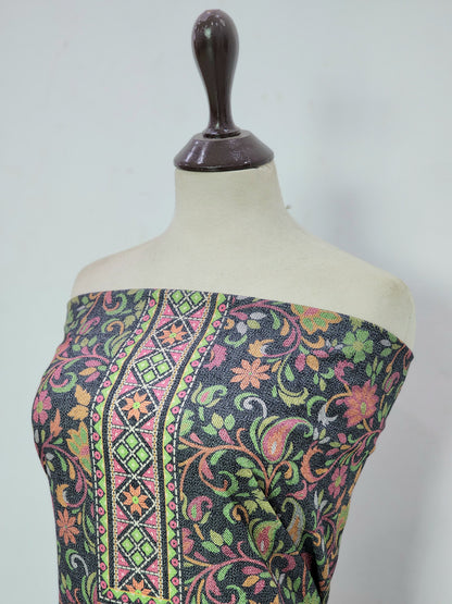 Hania Minahil Printed Dhanak Shirt