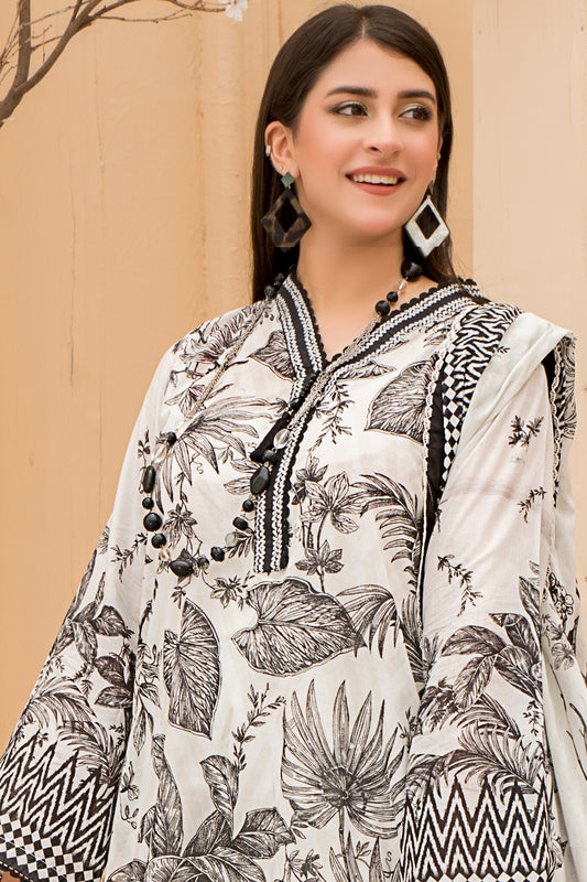 Hania Minahil Digital Printed Lawn 3pc