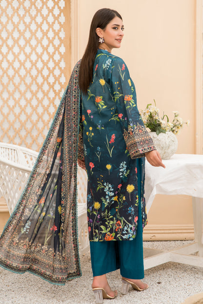 Hania Minahil Digital Printed Lawn 3pc