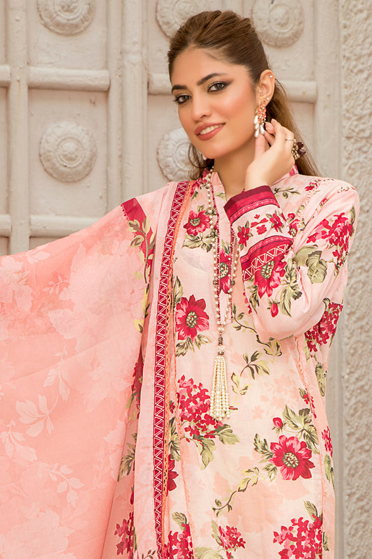 Hania Minahil Digital Printed Lawn 3pc