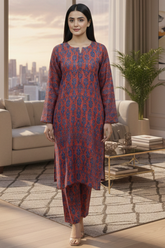 Sapphire Stitched Printed Lawn ST 2pc