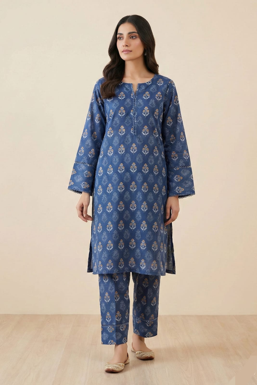 Almeera Stitched Printed Lawn ST 2pc