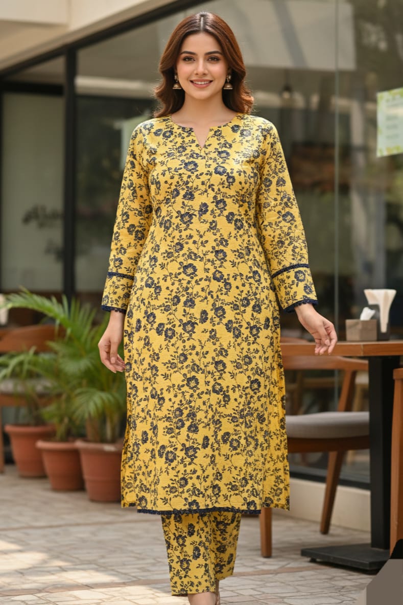 Almeera Stitched Printed Lawn ST 2pc