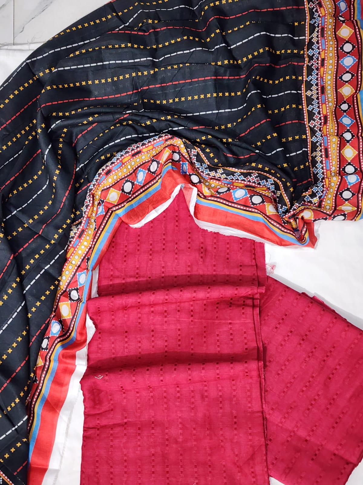 Bonanza Unstitched Mix 3pc