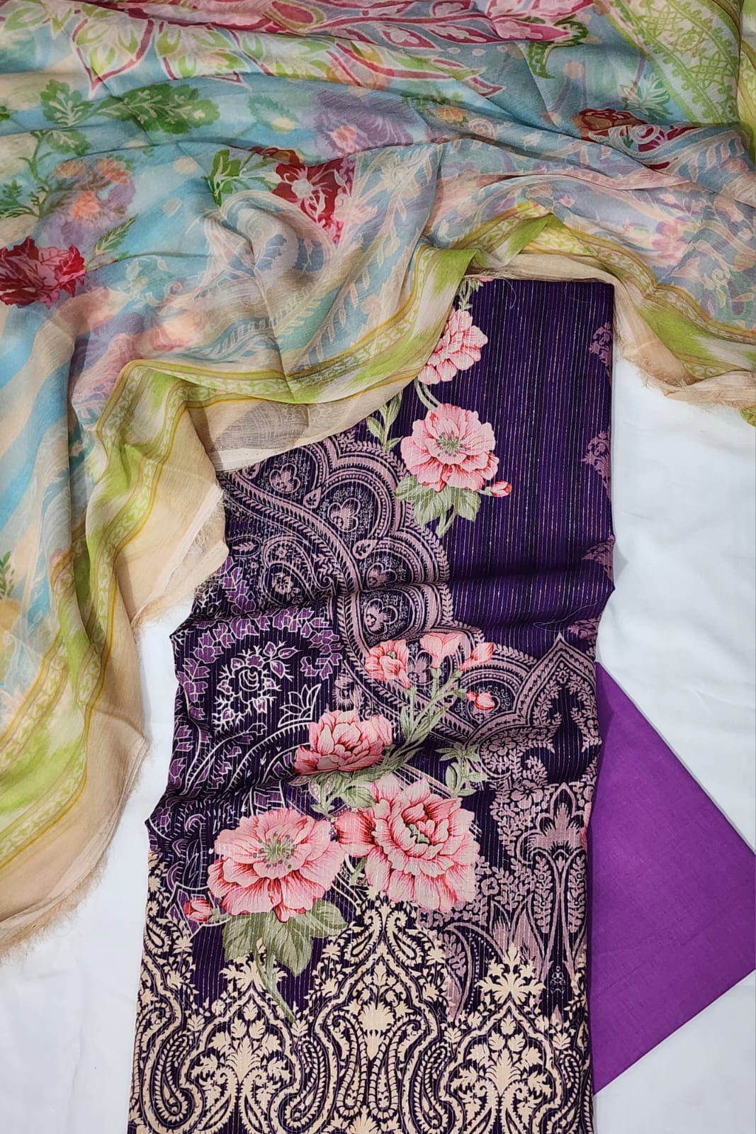 Bonanza Unstitched Mix 3pc