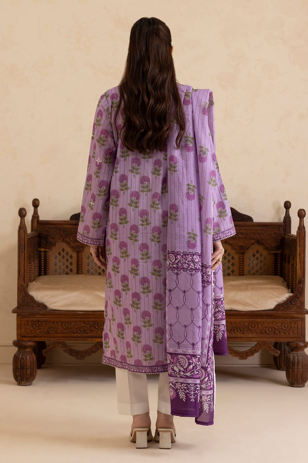Zellbury Stitched Embroidered Lawn SD 2pc