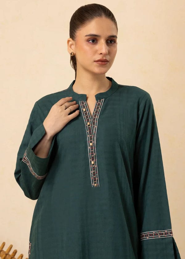Zellbury Stitched Embroidered Lawn ST 2pc