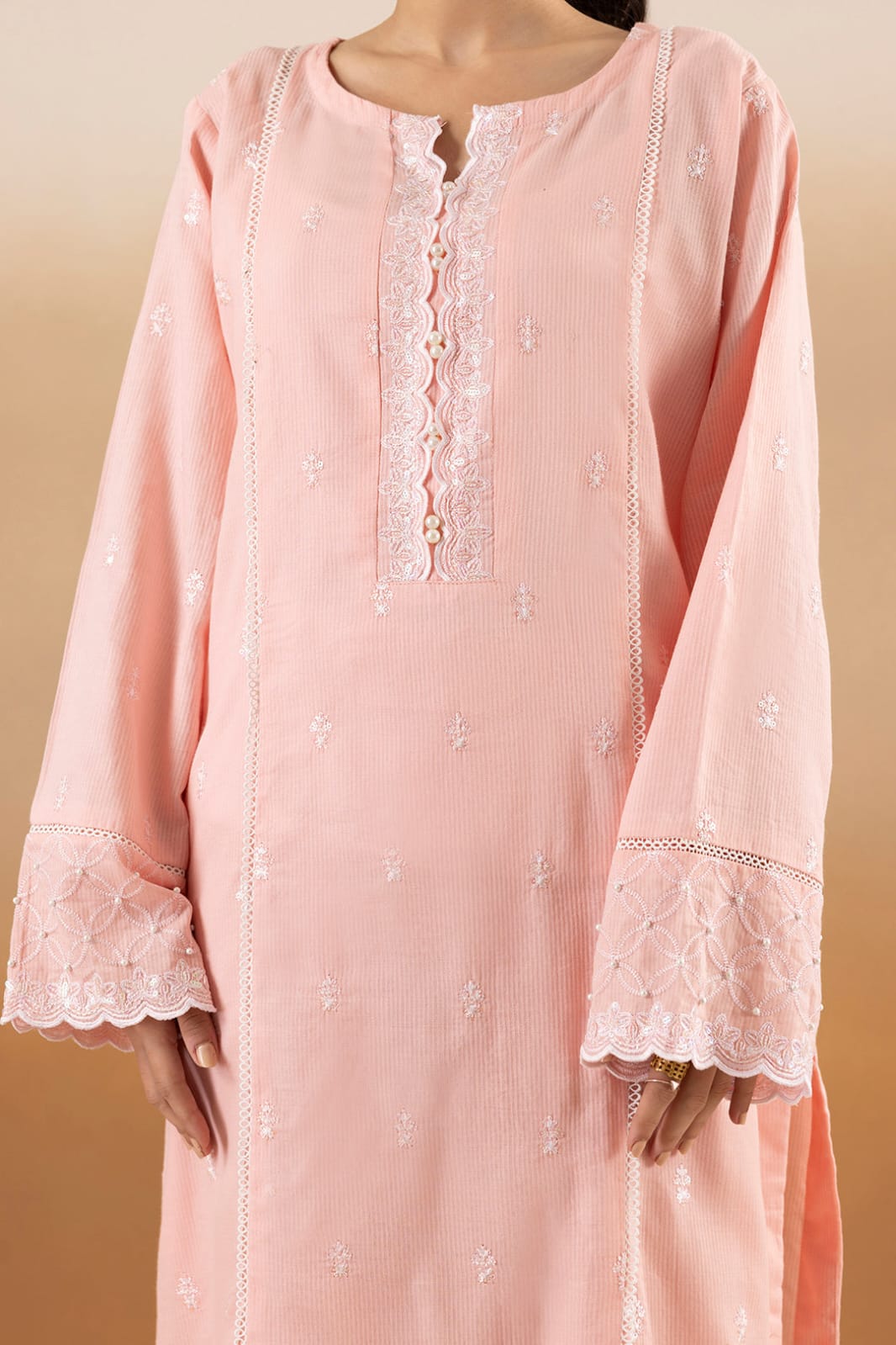 Zellbury Stitched Embroidered Lawn ST 2pc