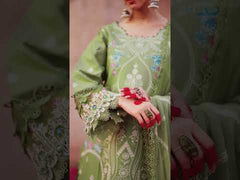 Parishay Mastani Luxury Embroidered Lawn 3pc