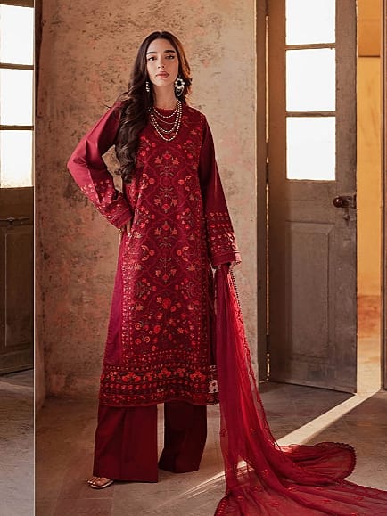 RajBari Luxury Lawn Collection 3pc