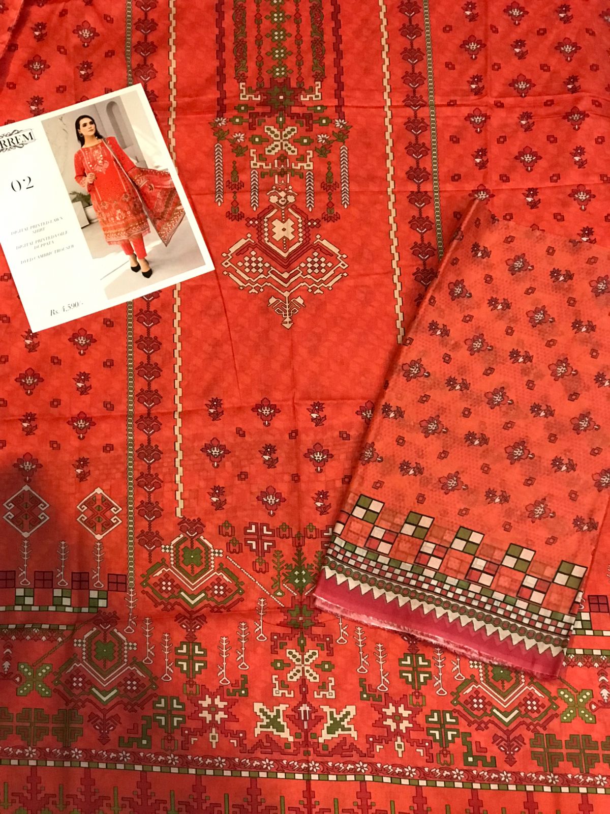 HURREM-LAWN-2PC-H-12