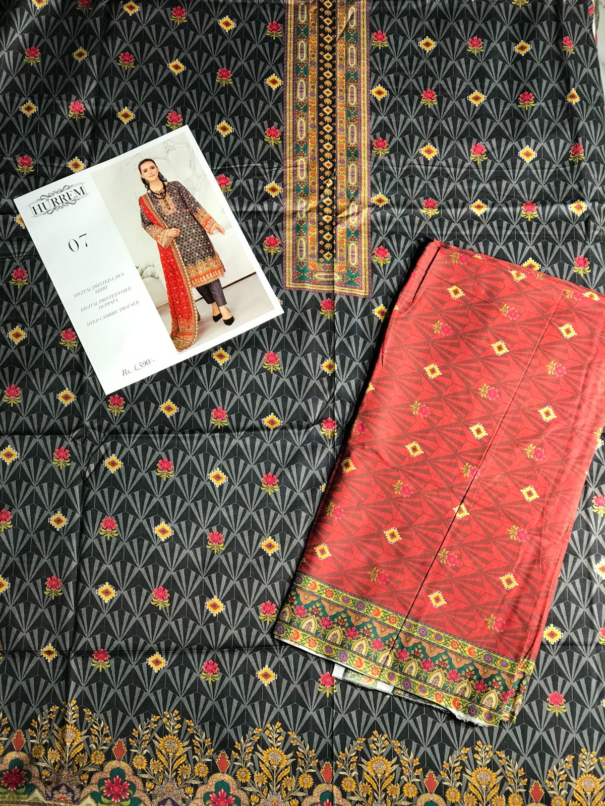 HURREM-LAWN-2PC-H-17